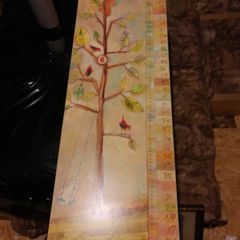 Kids canvas "grow with a tree"