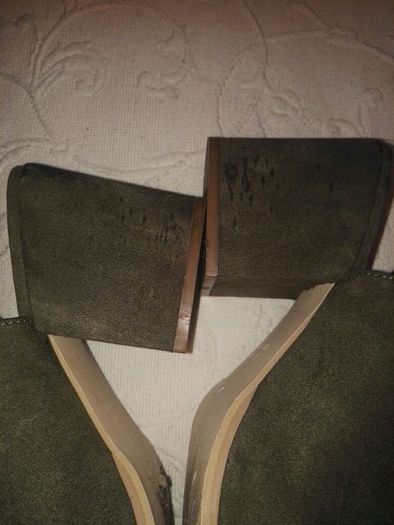 Green Boot Sandals