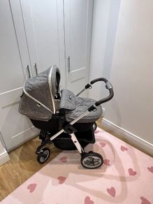 Silver Cros Buggy + Car Seat System