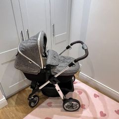 Silver Cros Buggy + Car Seat System