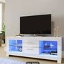 TV Unit with LED Lighting  TV Stand TV Cabinet Image 2