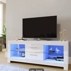 TV Unit with LED Lighting  TV Stand TV Cabinet