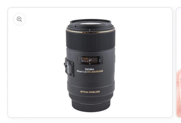 Sigma 105mm f/2.8 EX DG OS HSM Canon lens