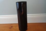 Black Glass Vase for Sale