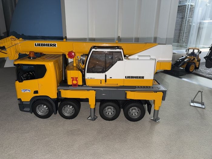Bruder crane truck brand new