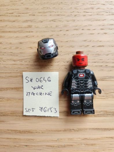 lego sh0646 war machine, set 76153
