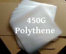 11% OFF! 25 x 12 Inch Vinyl PREMIUM QUALITY Clear Protective Sleeves - 450 Gauge Thick HEAVY DUTY - 450G Polybags