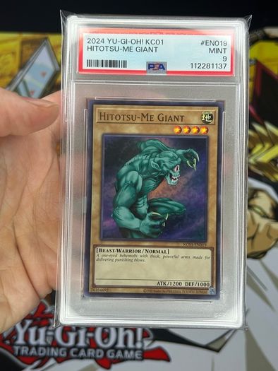 YuGiOh! Hitotsu-me Giant PSA 9 | KC01