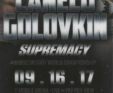 Canelo Alvarez vs Gennady Golovkin Boxing Ticket - T-Mobile Arena 2017 - 0004