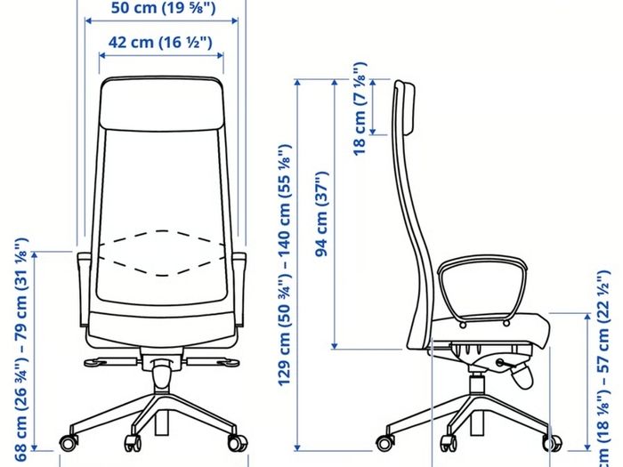 Ikea Markus office chair in pristine condition !
