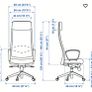 Ikea Markus office chair in pristine condition ! Image 5