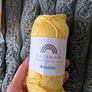 15 x Hobbii Rainbow 100% Cotton Yarn Lot (8/4 Pastel & 8/8 Mustard) Image 6