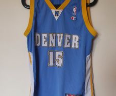 denver nuggets shirt size small anthony 15 on back in good condition