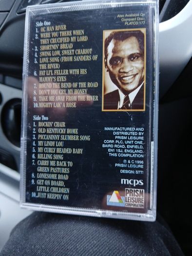Paul Robeson the voice of mississipi cassette