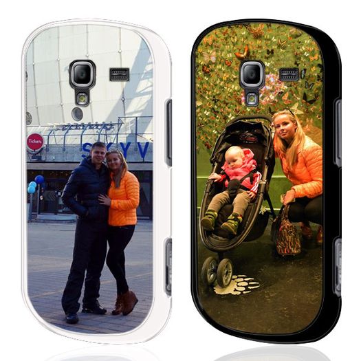 Samsung Galaxy Ace 2 - Personalised Hard Case - Black Or White