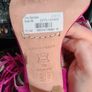 Karen Millen Pink Suede Tassel Leather Heels size 6 Image 2