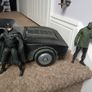McFarlane Batman figures and custom painted batmobile Image 3