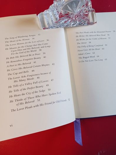 W.B.Yeats / A Poet to his Beloved/ The Early Love Poems/ 1985