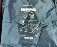 Air Mattress + Foot Pump Decathlon