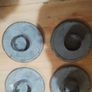 Set of 4 x Toyota Corolla E10 E11 Steel Wheel Centre Caps Toyota 42603-12560 Image 3