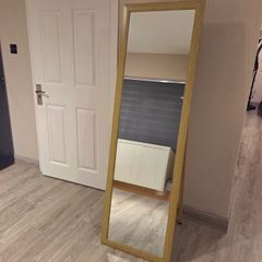 Full length free standind mirror 48 x 158 cm