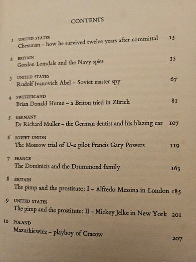 An International Casebook Of Crime. By H Montgomery Hyde With John H. Kisch. First Edition Hardback With Dustjacket In Good Condition.  See Photos For Same.