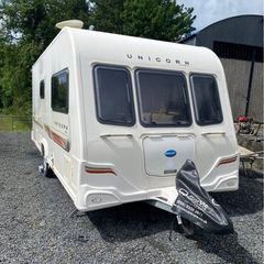 Bailey Unicorn 2 berth caravan with air awning