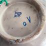 Morocco Decorated Bowl Hand Painted in Fes Terracotta 28 cm. diamter 6 cm, high Image 6