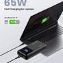 65W Fast Charging Power Bank 25000mAh (For Laptops and Phones), USB C Battery Pack, 3-Port Powerbank for Laptop Tablet iPhone 14 13 12 Pro Max Samsung S22 Xiaomi iPad Airpods Image 9