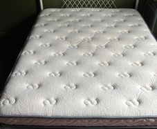 IKEA double bed with President mattress