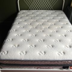 IKEA double bed with President mattress