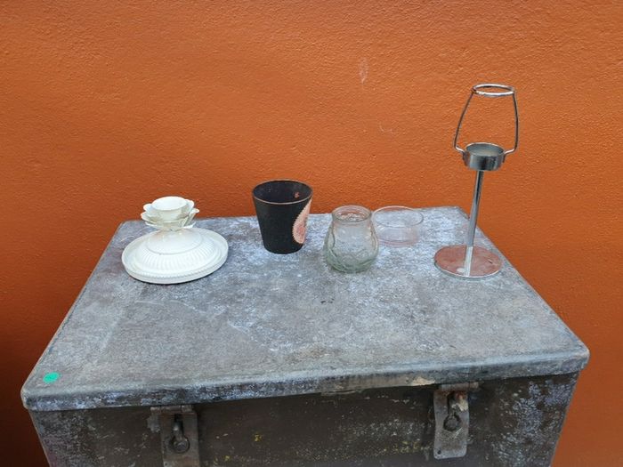 joblot of candle holders
