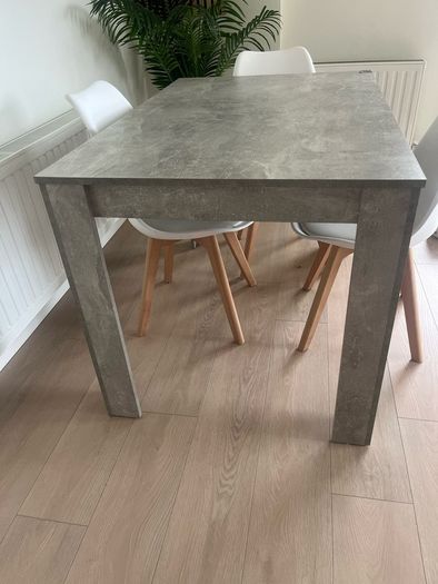 Table and chairs