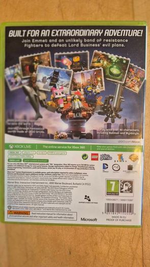 LEGO The Movie Videogame  Xbox 360  Original PAL
