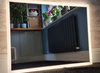 LED Bathroom Mirror 60x80cm Antifog Demister