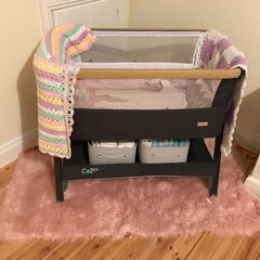 Side by side crib