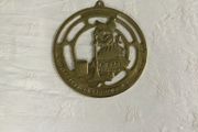 Brass wall plate