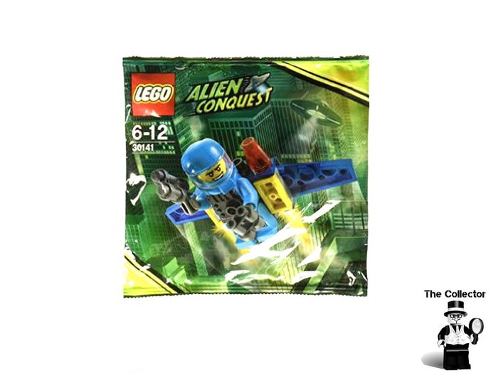 LEGO Polybag Alien Conquest 30141 Adu Jet Pack With Minifigure Brand New Sealed