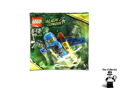LEGO Polybag Alien Conquest 30141 Adu Jet Pack With Minifigure Brand New Sealed