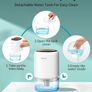 1400ml Electric Dehumidifier for Home Damp with 7 Colorful Lights, Portable Small Dehumidifier for Bathroom Wardrobe Closet RV Bedroom Garage Image 5
