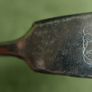 Antique JD&S EP Antique Ladle, Sauce Ladle, Small Soup, Worn Silver Plate. Image 3