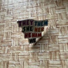 Pin Badge / LGBT : Gender Inclusive