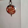 Silver and glass swirl pendant Image 6