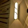 Black & White design decorative wall lights 16w Image 3