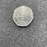 Kew Gardens 50P coin 2009 Genuine Image 8