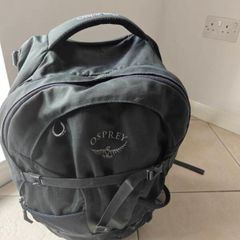 Osprey Farpoint 40 Travel Backpack - Carry-On Rucksack Grey Black Green