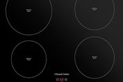 , 59cm 4 Zone Induction Hob with Touch Control in Black