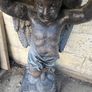 Cast Stone Cherub Garden Decoration Image 2