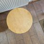Round Wooden Side Table Image 3