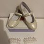 Ivory Leather Girls Communion Shoes Image 2